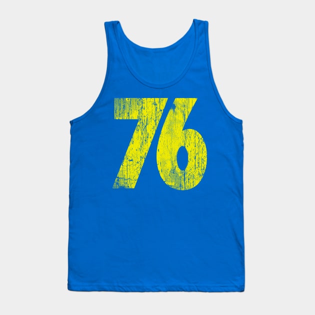 VAULT 76 Tank Top by trev4000